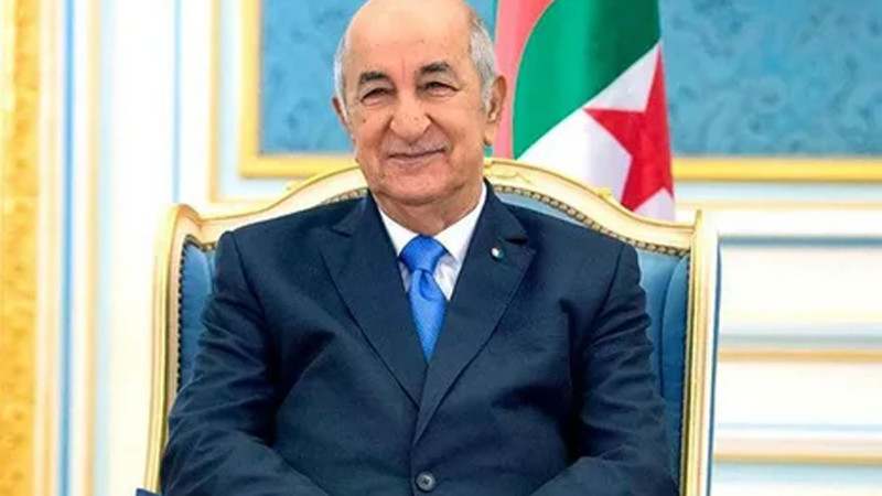 Əlcəzair Prezidenti Azərbaycan liderini təbrik edib