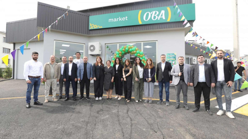 Xocalının ilk marketi “OBA” oldu