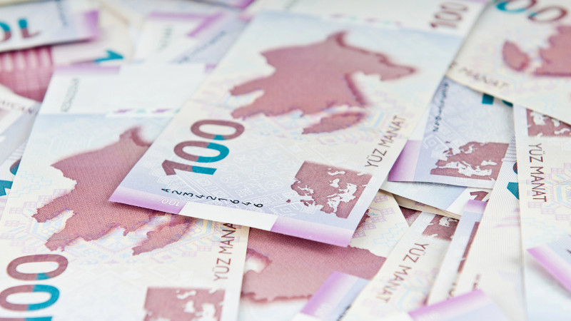 Azərbaycan manatının dövretmə sürəti cüzi azalıb