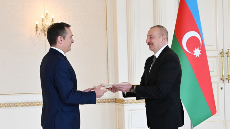 Azərbaycan Prezidenti İtaliya səfirinin etimadnaməsini qəbul edib