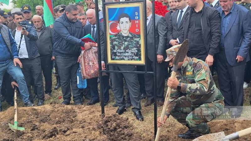 Birinci Qarabağ müharibəsinin şəhidi Ağsuda torpağa tapşırılıb