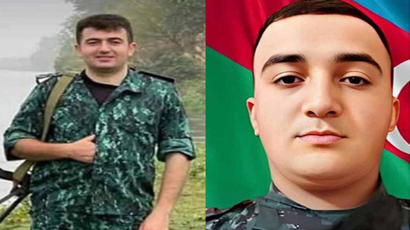 İldırım vurması nəticəsində həlak olan hərbçilərimizin dəfn yeri müəyyənləşdi