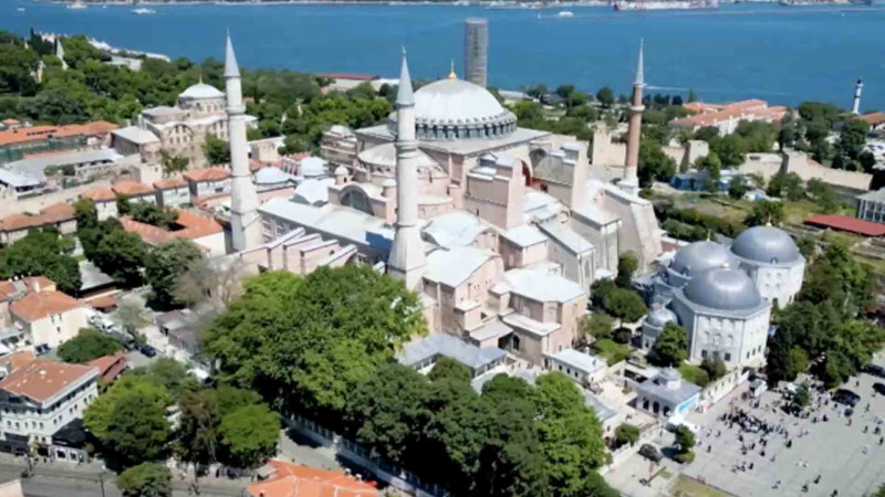 Ayasofyanın rəqəmsal əkizi yaradılıb - VİDEO
