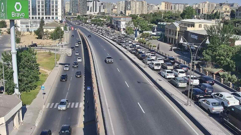 Bakıda tıxac olan yolların SİYAHISI
