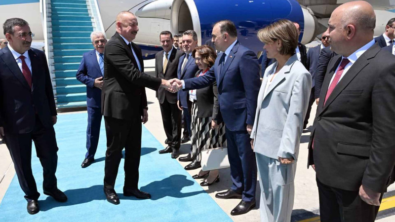 Prezident İlham Əliyev Ankaraya işgüzar səfərə gedib