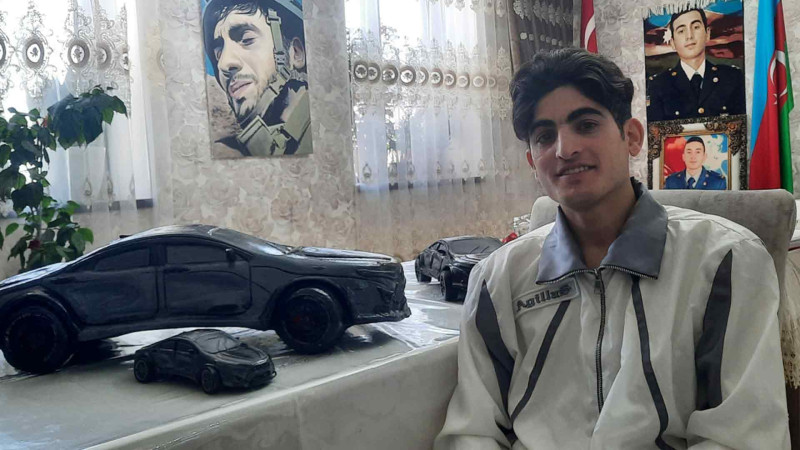 Şəhid qardaşı yeni avtomobil modeli hazırlayıb