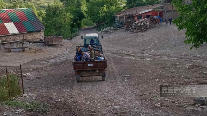 İsmayıllının Qoydan kənd sakinlərinin təxliyəsinə başlanılıb