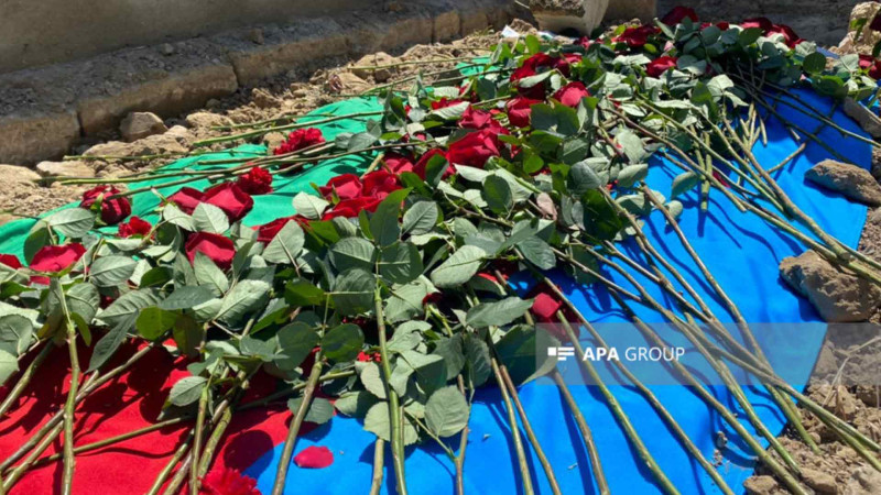 Birinci Qarabağ müharibəsi şəhidinin qalıqları Mehdiabad qəsəbəsində dəfn edilib