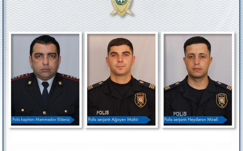 Şüvəlanda həlak olan polislərin adları açıqlanıb - YENİLƏNİB