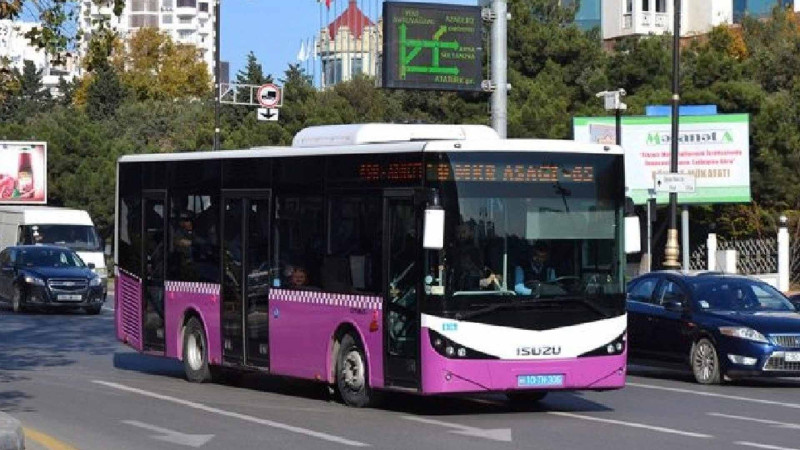 “28 May”da avtobus marşrutlarının hərəkət sxemləri dəyişdirilir