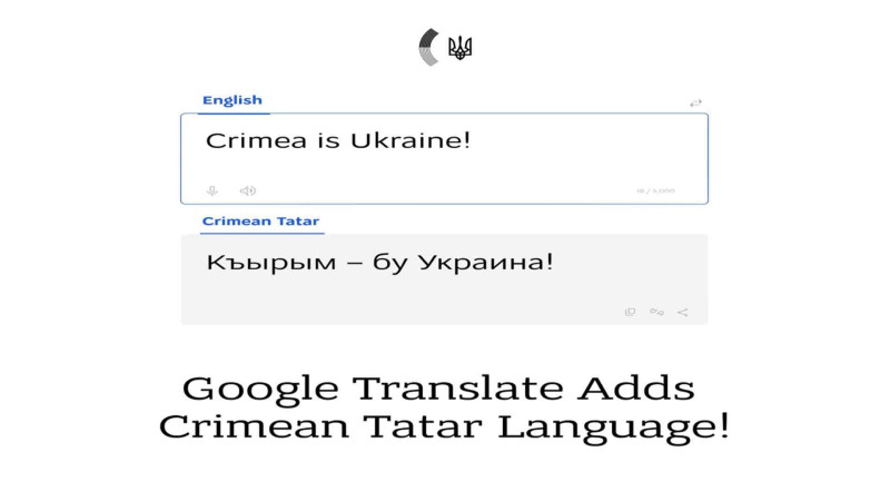 Google Translateə Krım-tatar dili əlavə olunub