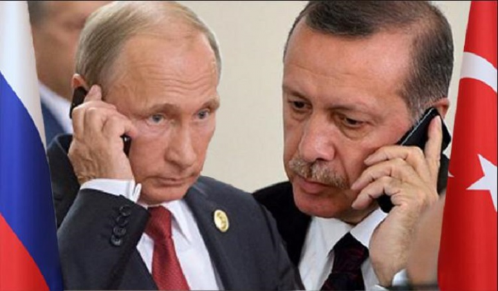 Ərdoğan Putinlə telefonla danışdı