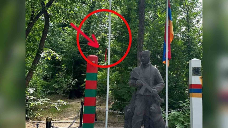 Ermənistandan Rusiya rəmzlərinə qarşı növbəti vandalizm aktı