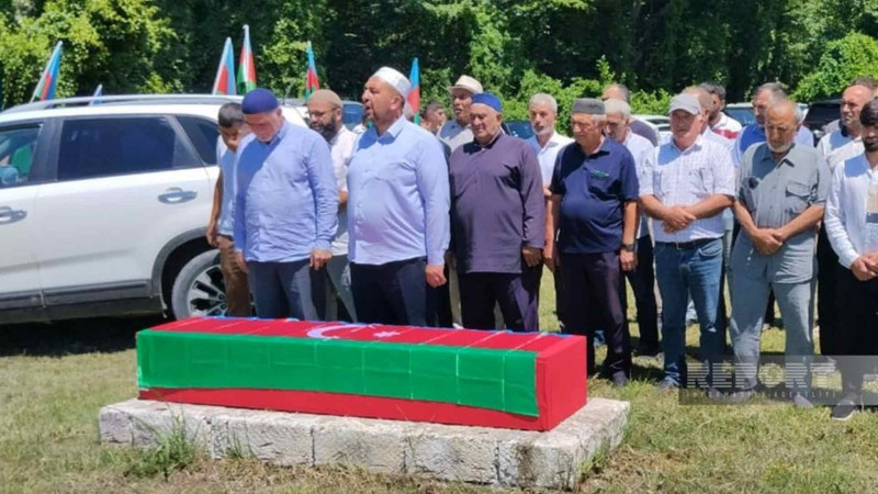 Xaçmazda Birinci Qarabağ müharibəsinin şəhidi Hörmət Baratov dəfn edilib