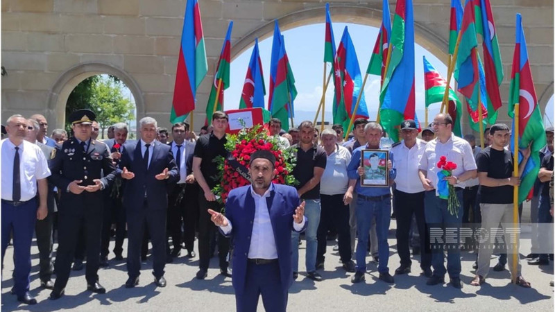 Gəncədə Birinci Qarabağ müharibəsinin şəhidi Ədalət Abbasov dəfn edilib