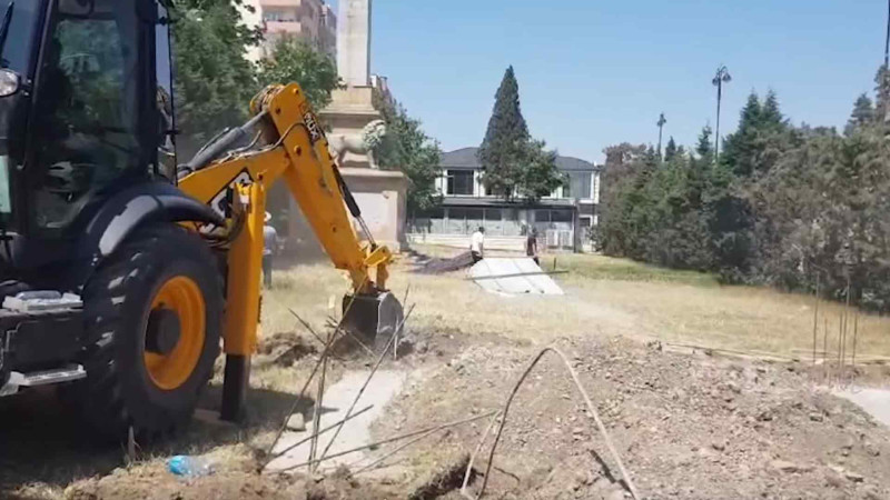 Gəncədə qanunsuz tikintinin qarşısı alınıb
