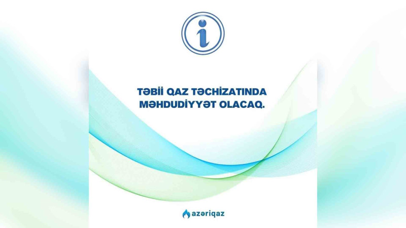 Bakının 4 rayonunda qaz olmayacaq