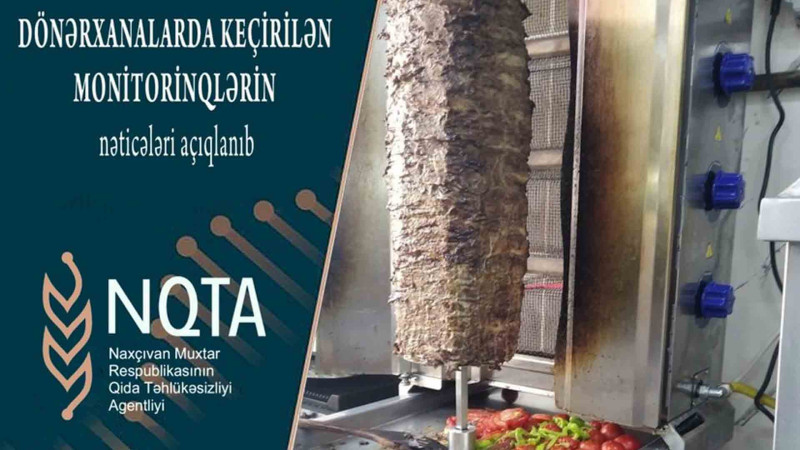 Naxçıvan: 34 dönərxanada monitorinq aparılıb, bir obyekt bağlanıb