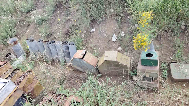 MN: Xocalıda xeyli sayda döyüş sursatı aşkarlanıb