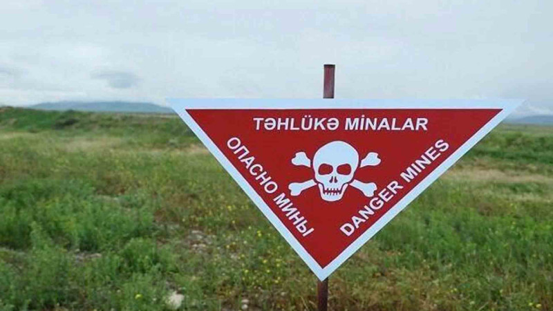 Azad olunan ərazilərdə ötən həftə zərərsizləşdirilən mina sayı açıqlanıb