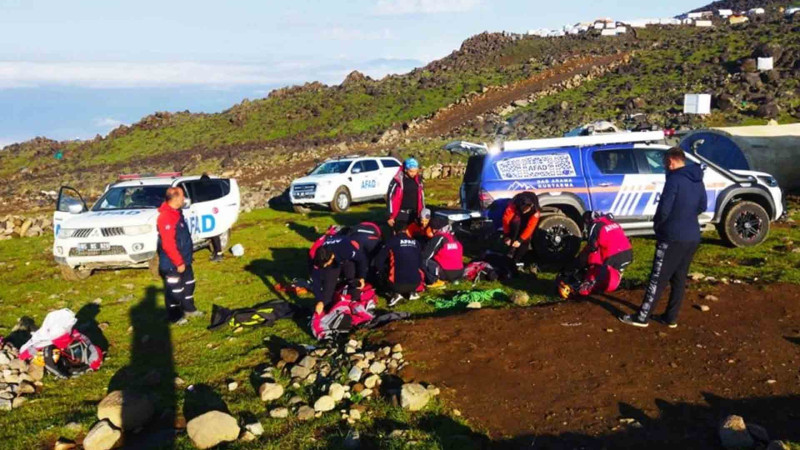 Ağrıdağda itkin düşən alpinistlərin meyitləri 2 gün sonra tapılıb