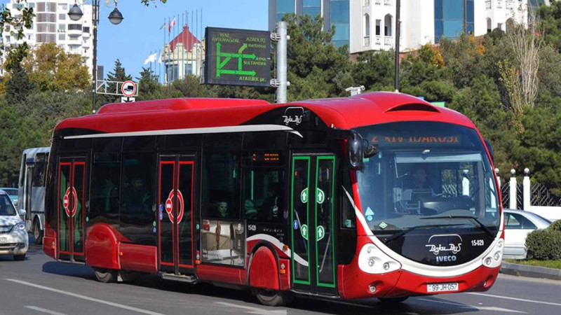 BakuBus yeni marşrut xəttini istifadəyə verib