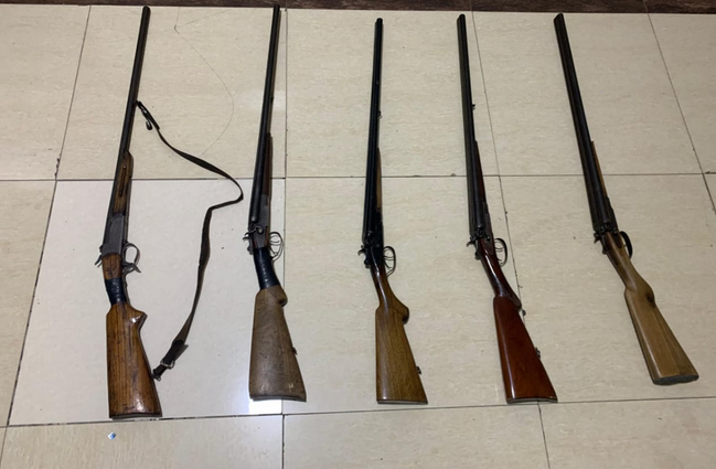 İmişlidə 5 ədəd ov tüfəngi aşkarlanaraq götürülüb