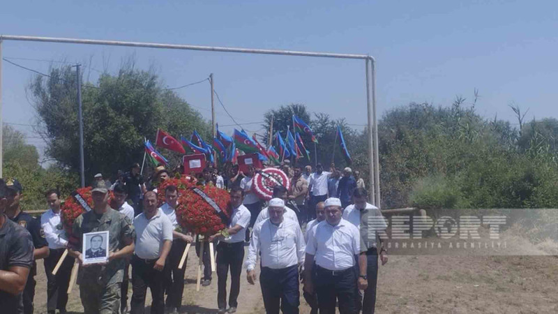 Saatlıda Birinci Qarabağ müharibəsinin daha iki şəhidi dəfn olunub