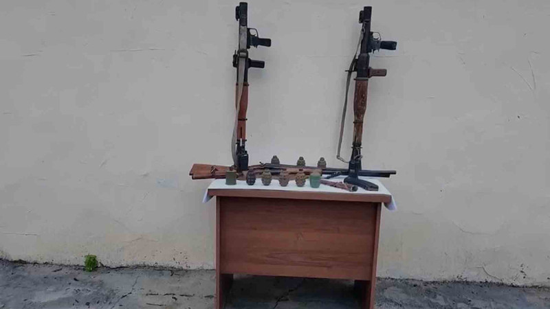 DİN: Xankəndi və Şuşada xeyli silah-sursat aşkarlanıb