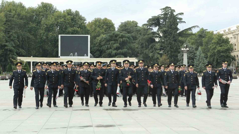 Gəncədə Azərbaycan Polisi Günü qeyd olunub