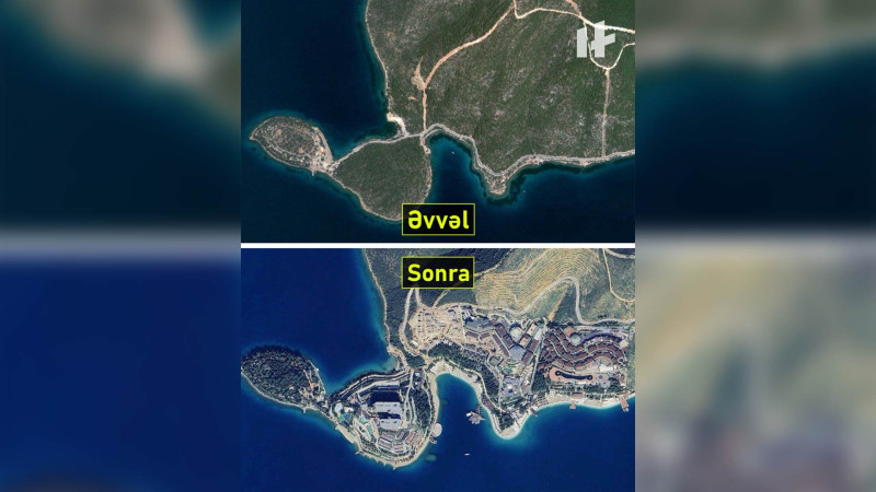 Türkiyədə meşə yanğınlarından sonra tikilən hotellər gündəm olub