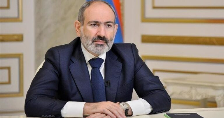 Nikol Paşinyan təyyarə qəzası ilə bağlı başsağlığı verib