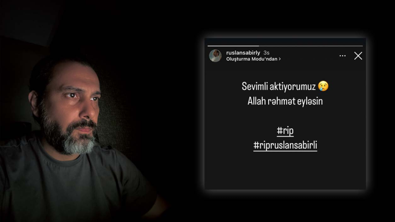 Ölüm xəbəri yayılan aktyor ilə bağlı TƏBİB-dən AÇIQLAMA