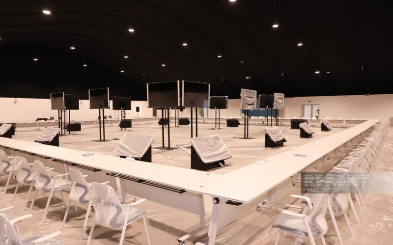 Media nümayəndələri Bakı Olimpiya Stadionunda COP29-a hazırlıqla tanış olublar