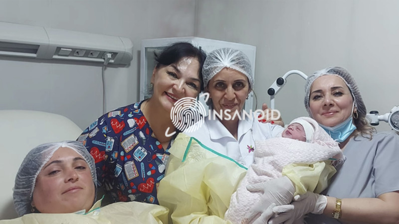 İşğaldan azad ediləndən sonra Şuşada ilk körpə dünyaya gəlib - FOTO