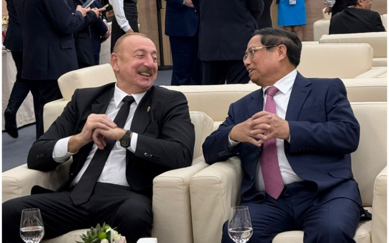 Azərbaycan Prezidenti Kazanda Vyetnamın Baş naziri ilə görüşüb