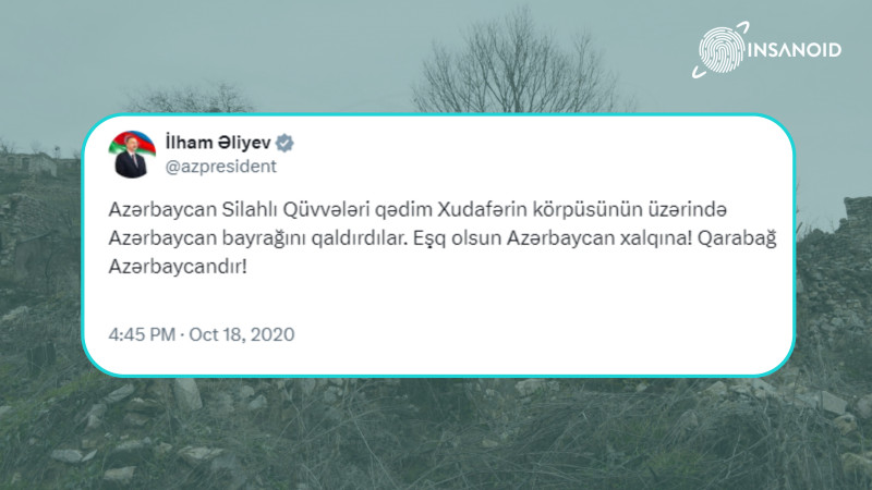 Vətən müharibəsinin 22-ci günü-Xudafərin körpüsü və Cəbrayıl azaddır