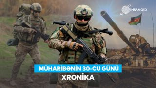 Müharibənin 30-cu günü: Ordumuz əzmlə irəliləyir, düşmənin əks-kəşfiyyatı məhv edilir - XRONİKA