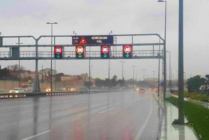Zığ dairəsi-Hava Limanı yolunda endirililən sürət həddi bərpa edilib