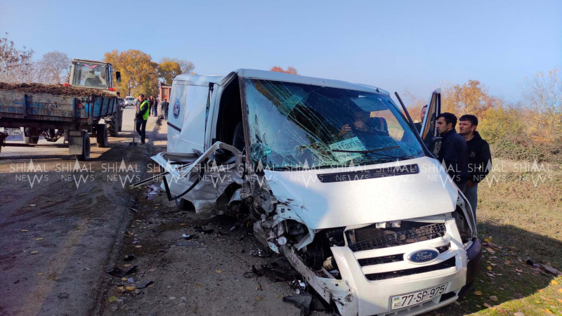 Xaçmazda zəncirvari qəza: 2 yaşlı uşaq öldü – FOTO
