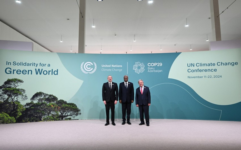 Bakıda COP29-un liderlər sammitinin açılış mərasimi keçirilir - CANLI
