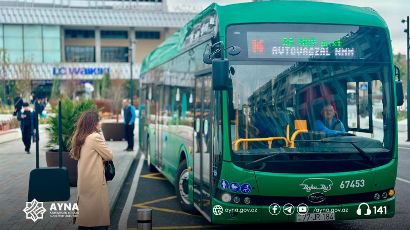 Bakıda marşrut avtobusları ilə bağlı YENİLİK