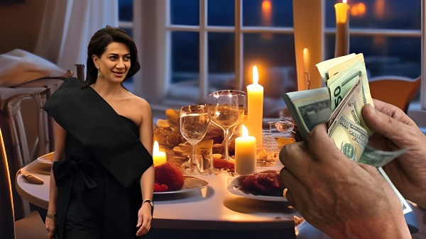 Anna Akopyanın 53 erməni kişisi ilə milyonluq şam yeməyindən GÖRÜNTÜLƏR
