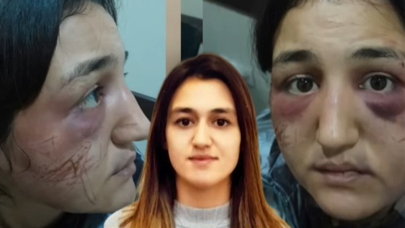 Paytaxtda DƏHŞƏT: 24 yaşlı qadın amansızca döyülüb - VİDEO