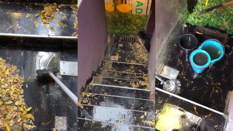“Malakan bağı”nın yanındakı mağazanı kanalizasiya suyu basıb - VİDEO