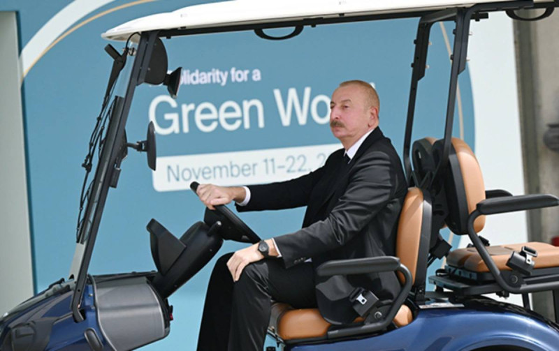 Prezident İlham Əliyev Bakı Olimpiya Stadionunun ərazisində COP29-la bağlı yaradılan şəraitlə tanış olub - YENİLƏNİB