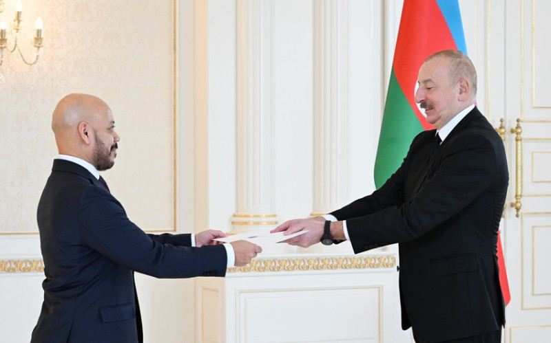 İlham Əliyev El-Salvadorun Azərbaycandakı yeni səfirini qəbul edib