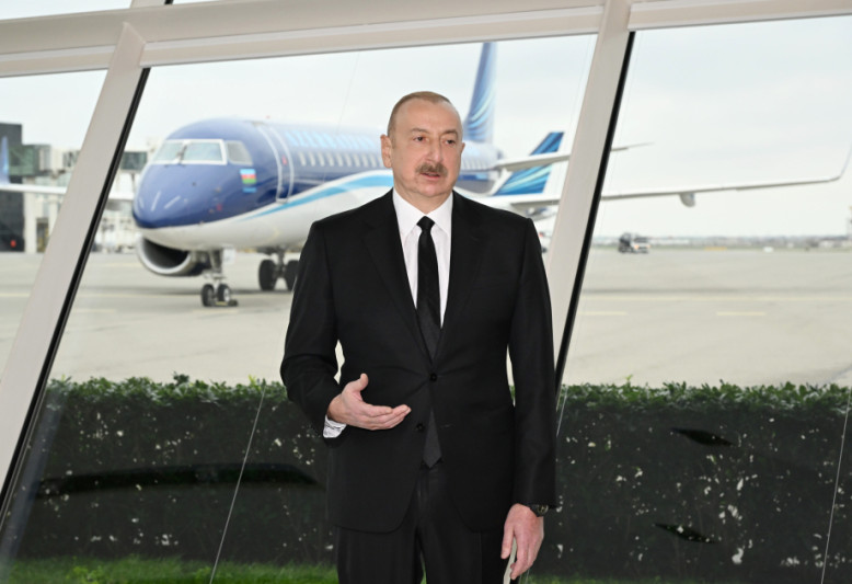 Prezident İlham Əliyev Azərbaycan Televiziyasına müsahibə verib - YENİLƏNİB/FOTO