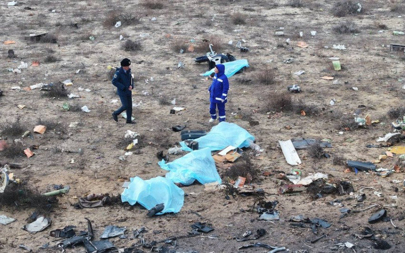 Aktauda baş vermiş təyyarə qəzasında həlak olan Çeçenistan sakinlərinin nəşləri ailələrinə təhvil verilib