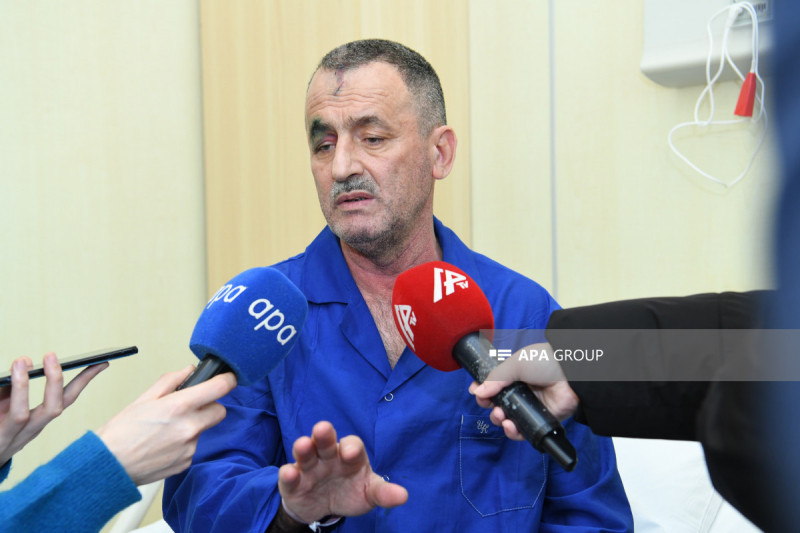 Bələdçi: Ekipaj komandirinin, ikinci pilotun qəhrəmanlığı nəticəsində sağ qalmışıq - VİDEO